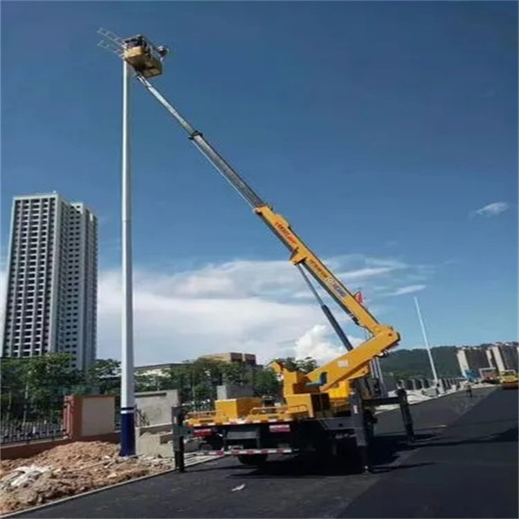 铜陵铜官维修路灯的曲臂升降车出租