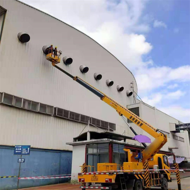 铜陵铜官高空作业车出租服务：专业广告牌安装解决方案